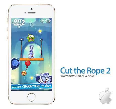 دانلود بازی Cut the Rope 2 v1.3 مخصوص آیفون و آیپد