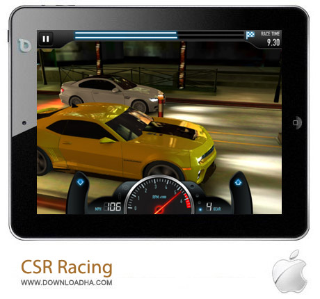 دانلود بازی اتومبیل رانی CSR Racing 3.1.0 مخصوص آیفون ، آیپد و آیپاد