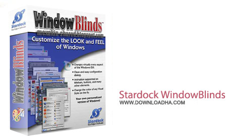 دانلود نرم افزار زیبا سازی محیط ویندوز Stardock WindowBlinds 8.13